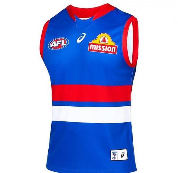 Western Bulldogs 2021 Mens Home Rugby Guernsey