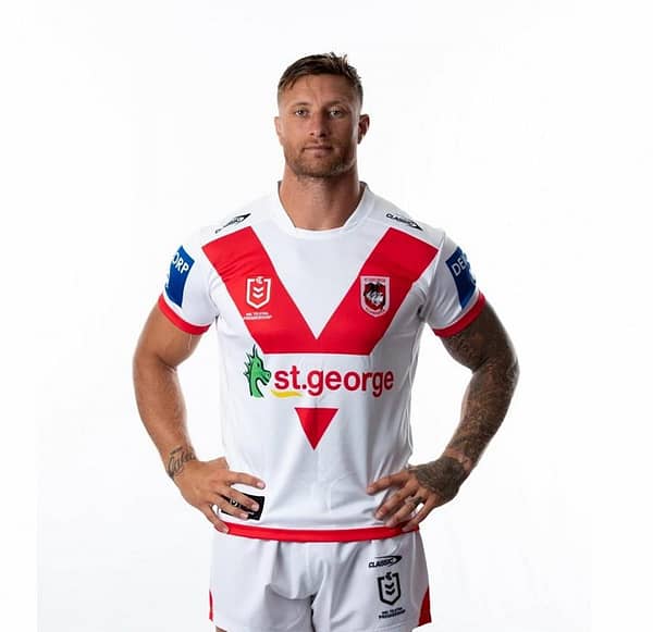 St George Illawarra Dragons 2021 Men's Home Rugby Jersey - Image 3