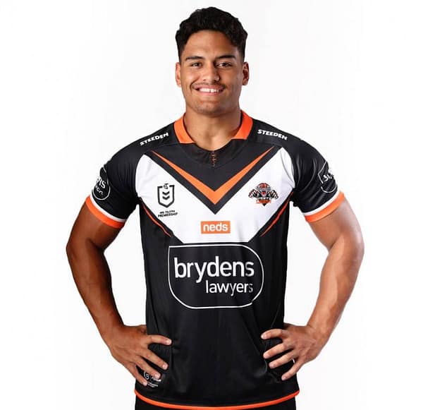 Wests Tigers 2021 Men's Home Rugby Jersey