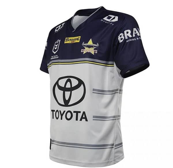 North Queensland Cowboys 2021 Men's Away Rugby Jersey - Image 3