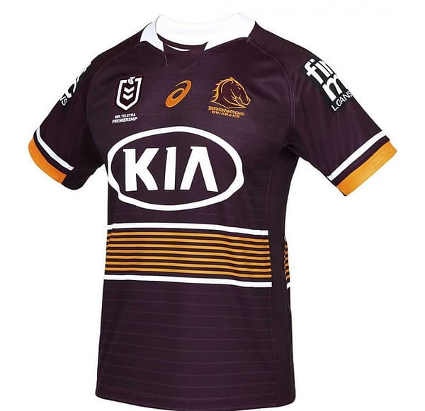 Brisbane Broncos 2021 Men's Home Rugby Jersey