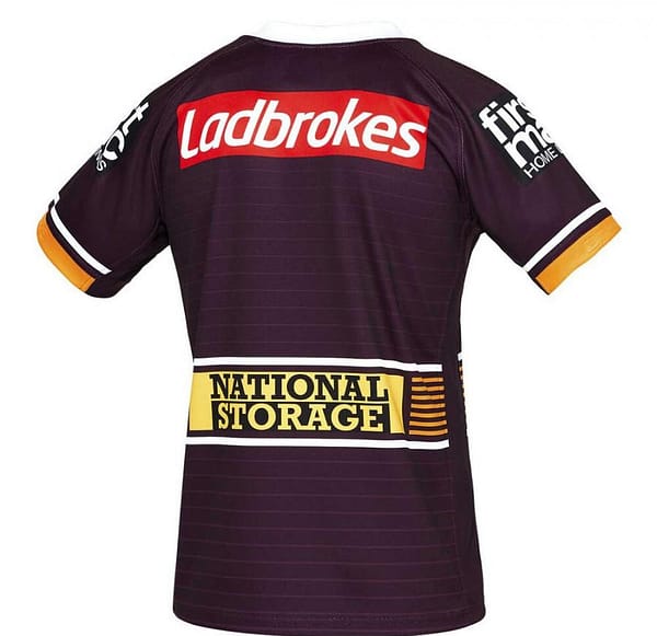 Brisbane Broncos 2021 Men's Home Rugby Jersey - Image 2