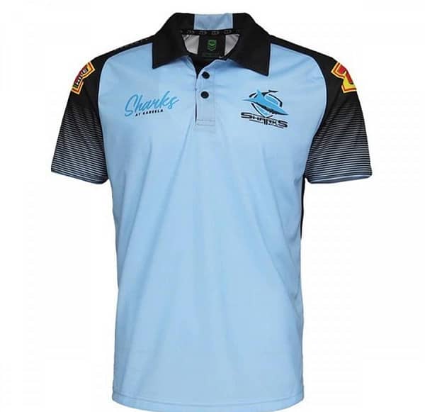 Cronulla Sharks 2021 Men's Training Rugby Polo