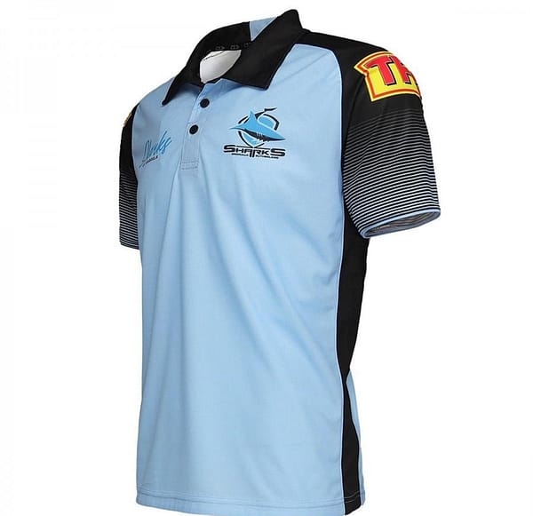Cronulla Sharks 2021 Men's Training Rugby Polo - Image 4