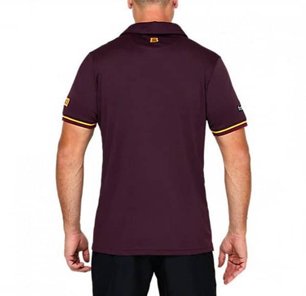 Brisbane Broncos 2021 Men's Training Rugby Polo - Image 4