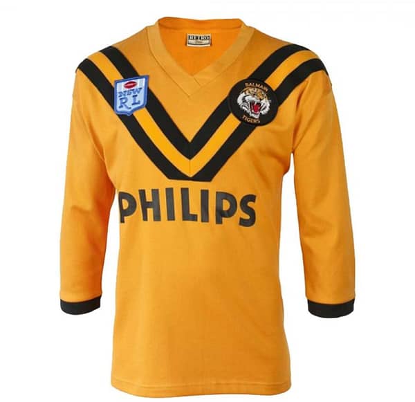 Balmain Tigers 1989 Adult Retro Rugby Jersey