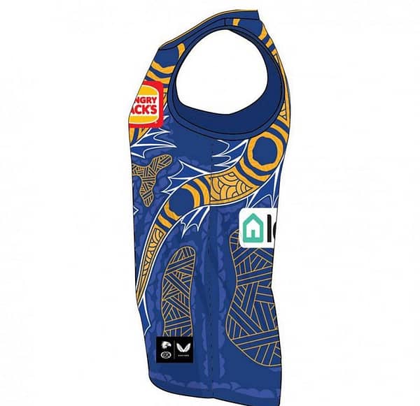 West Coast Eagles 2021 Men's Indigenous Football Guernsey - Image 4