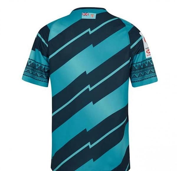 FIJI 2021 Men's Sevens Home Rugby Jersey - Image 2