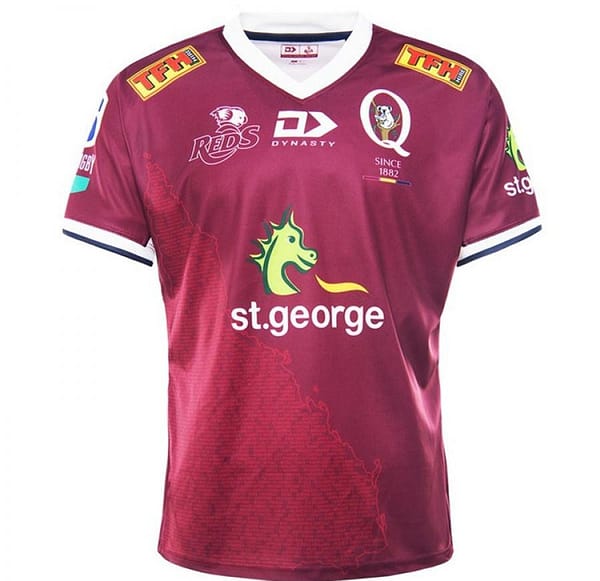 Queensland Reds 2021 Men's Home Rugby Jersey