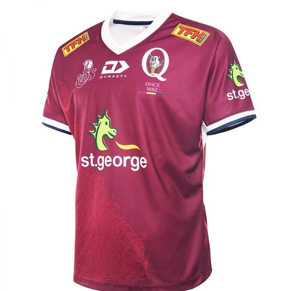 Queensland Reds 2021 Men's Home Rugby Jersey - Image 4