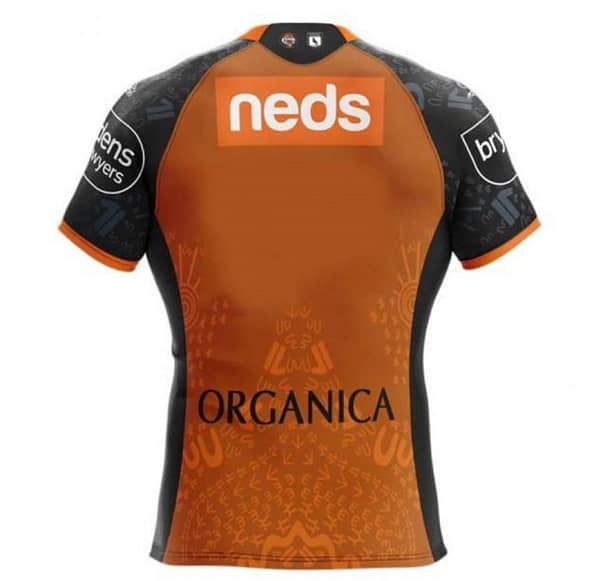 Wests Tigers 2021 Mens Indigenous Rugby Jersey - Image 2