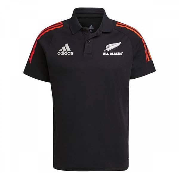 All Blacks 2021 Men's Primeblue Black Polo