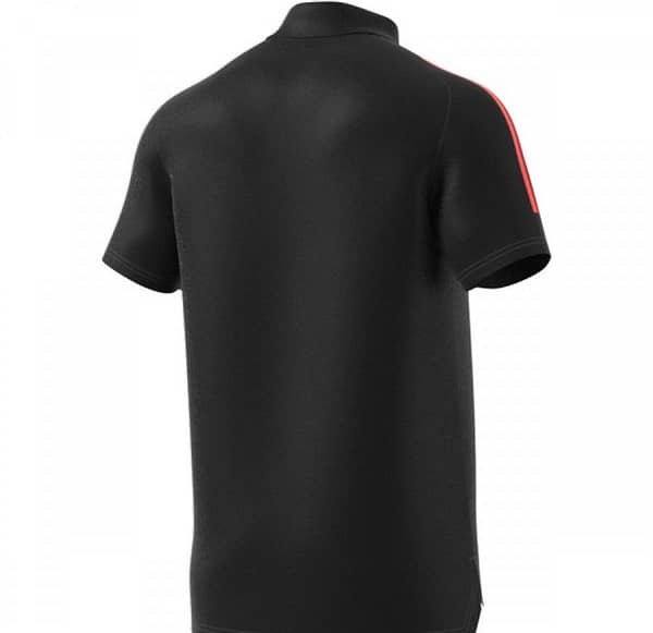 All Blacks 2021 Men's Primeblue Black Polo - Image 2