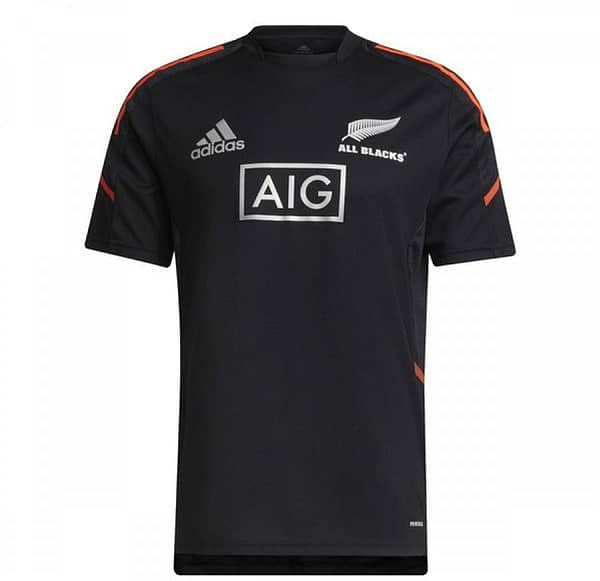All Blacks 2021 Men's Performance Primeblue Black Jersey