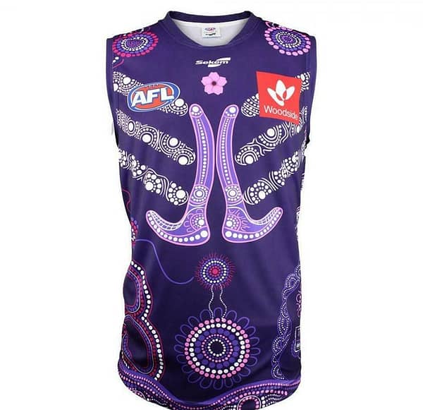 Fremantle Dockers 2021 Mens Indigenous Rugby Guernsey