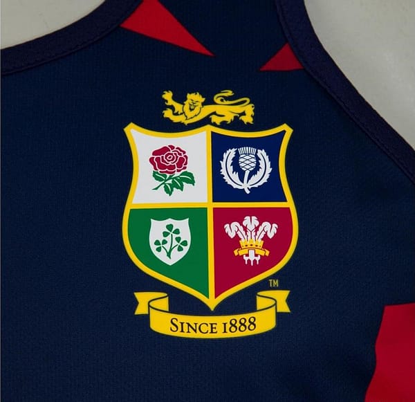 British And Irish Lions 2021 Mens Rugby Singlet - Navy - Image 3