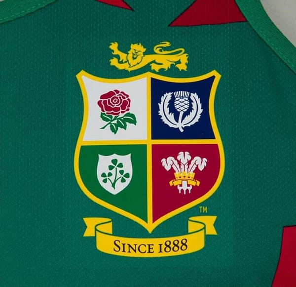 British And Irish Lions 2021 Mens Rugby Singlet - Green - Image 2