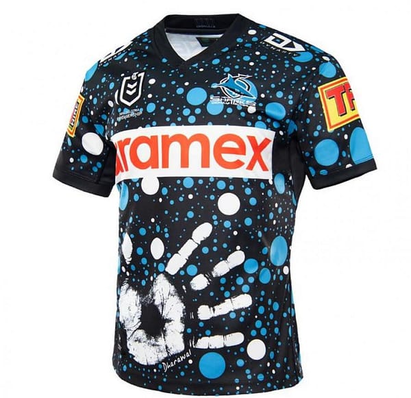 Cronulla Sharks 2021 Mens Indigenous Rugby Jersey - Image 3