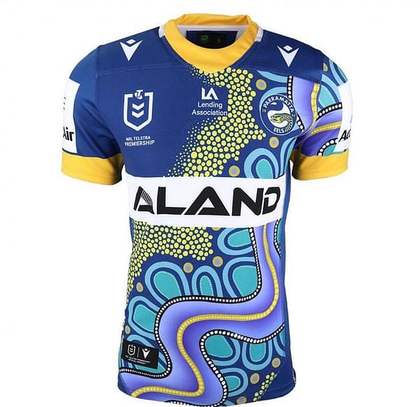 Parramatta Eels 2021 Mens Indigenous Rugby Jersey