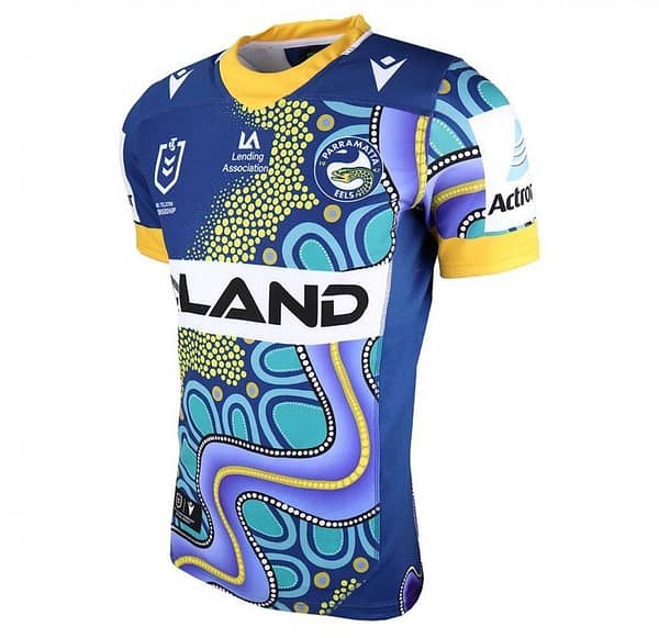 Parramatta Eels 2021 Mens Indigenous Rugby Jersey - Image 3