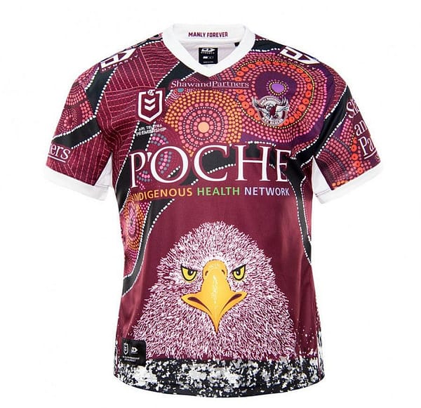 Manly Warringah Sea Eagles 2021 Mens Indigenous Rugby Jersey