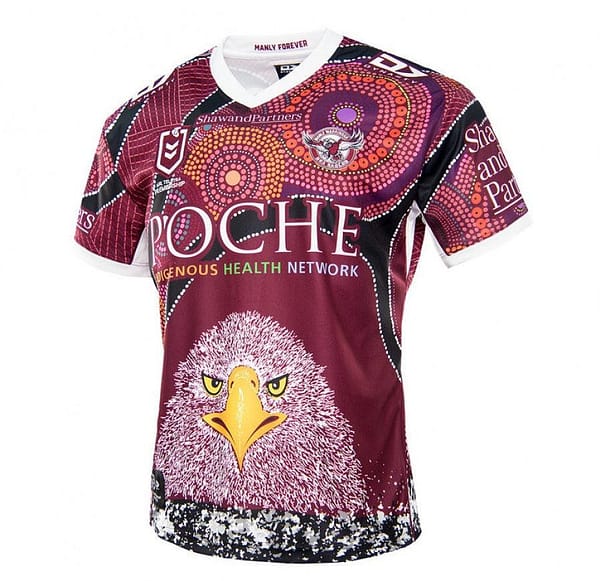 Manly Warringah Sea Eagles 2021 Mens Indigenous Rugby Jersey - Image 2