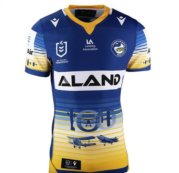 Parramatta Eels 2021 Men's Rugby Anzac Jersey