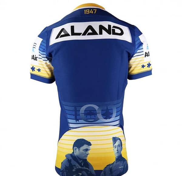 Parramatta Eels 2021 Men's Rugby Anzac Jersey - Image 2