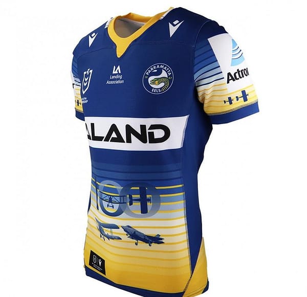 Parramatta Eels 2021 Men's Rugby Anzac Jersey - Image 3