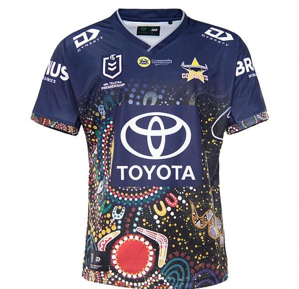 North Queensland Cowboys 2021 Men's Indigenous Rugby Jersey