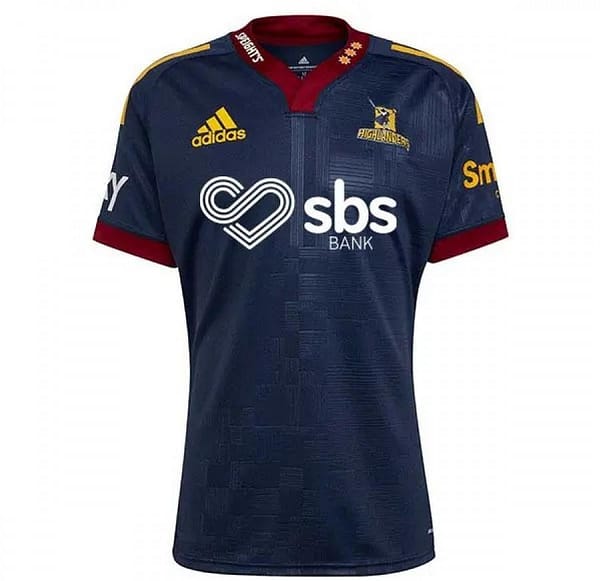 Highlanders 2022 Men's Super Home Rugby Jersey