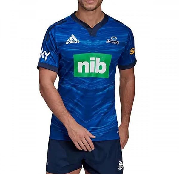 Blues 2022 Men's Super Home Rugby Jersey - Image 3