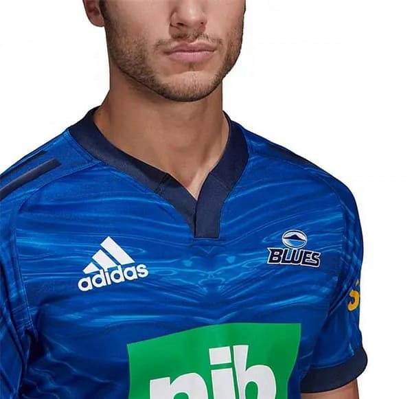 Blues 2022 Men's Super Home Rugby Jersey - Image 4