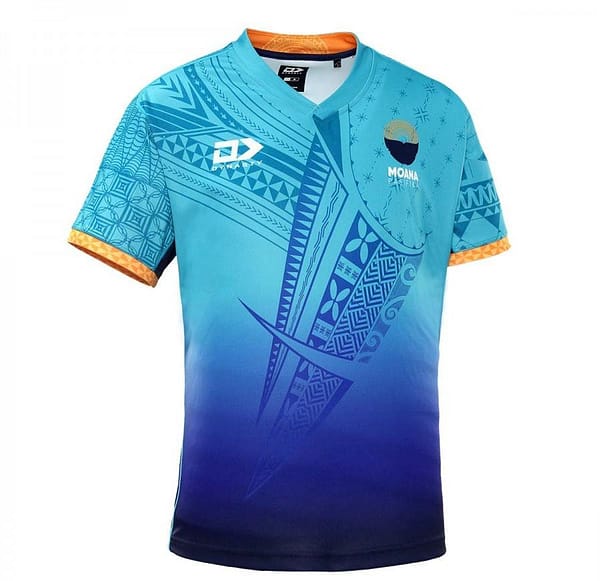 Moana Pasifika 2022 Men's Home Super Rugby Jersey - Image 3