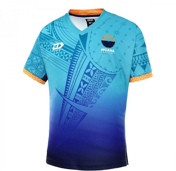 Moana Pasifika 2022 Men's Home Super Rugby Jersey - Image 4