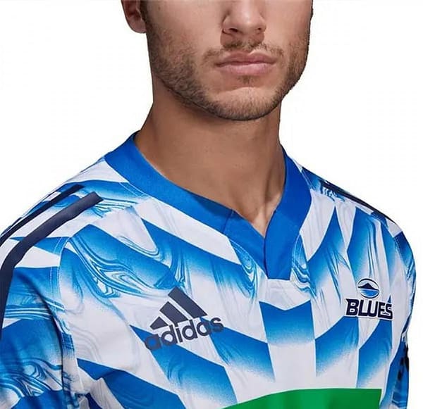 Blues 2022 Men's Super Away Rugby Jersey - Image 4