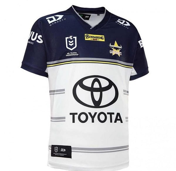 North Queensland Cowboys 2022 Men's Away Rugby Jersey - Image 3