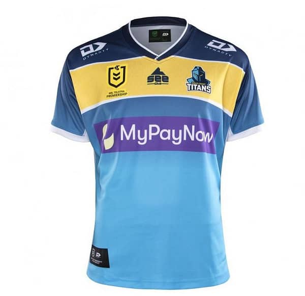 Gold Coast Titans 2022 Men's Home Rugby Jersey