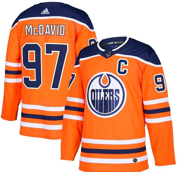 Women's Connor McDavid Orange Player Team Jersey