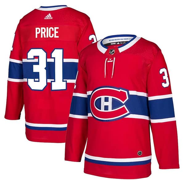 Women's Carey Price Red Player Team Jersey