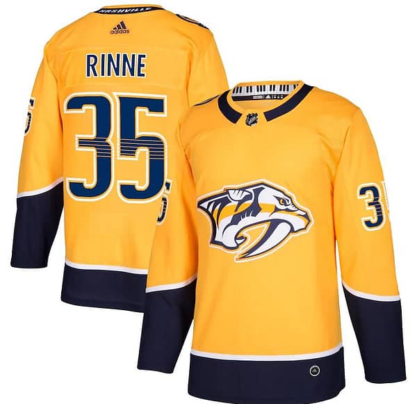 Women's Roman Josi Gold Home Player Team Jersey