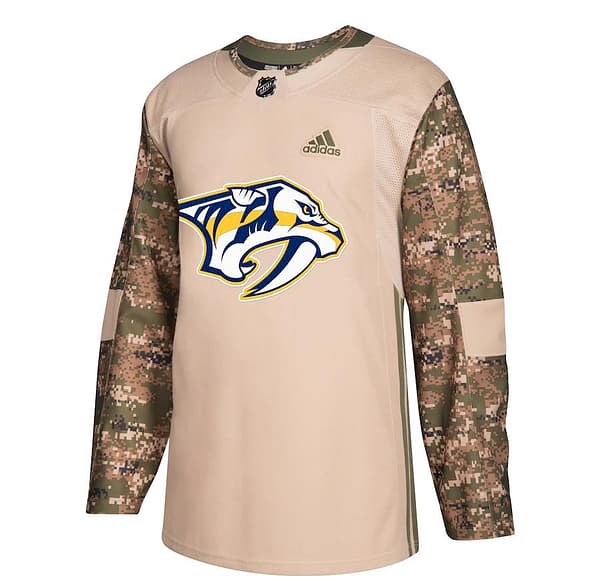 Women's Camo Veterans Day Practice Team Jersey