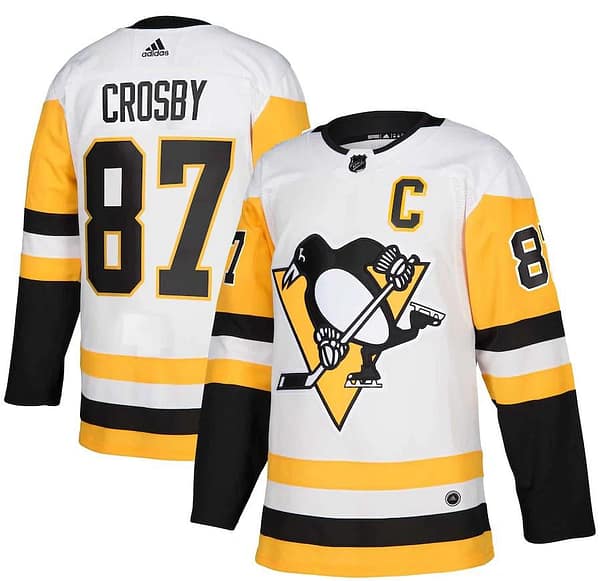 Women's Sidney Crosby White Player Team Jersey