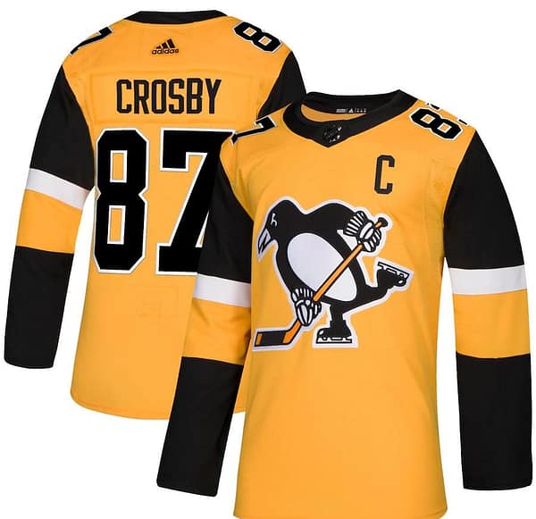 Women's Sidney Crosby Gold Alternate Player Team Jersey