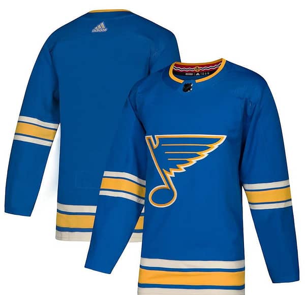 Women's Blue Alternate Blank Team Jersey