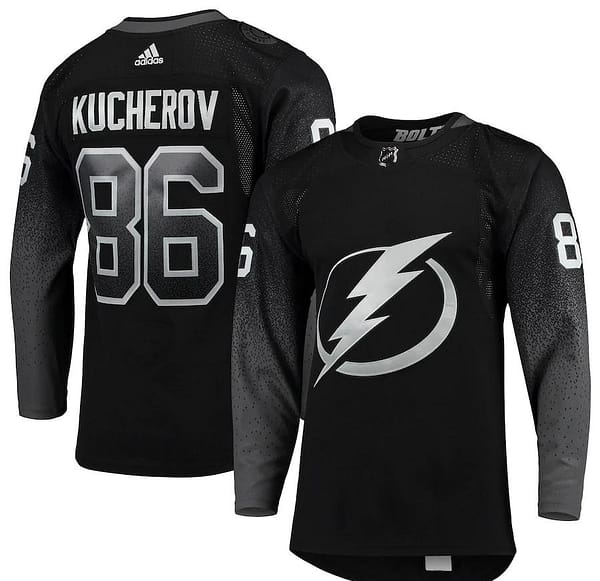 Women's Nikita Kucherov Black Alternate Player Team Jersey