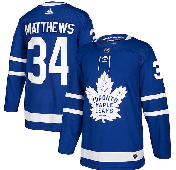 Women's Auston Matthews Blue Player Team Jersey
