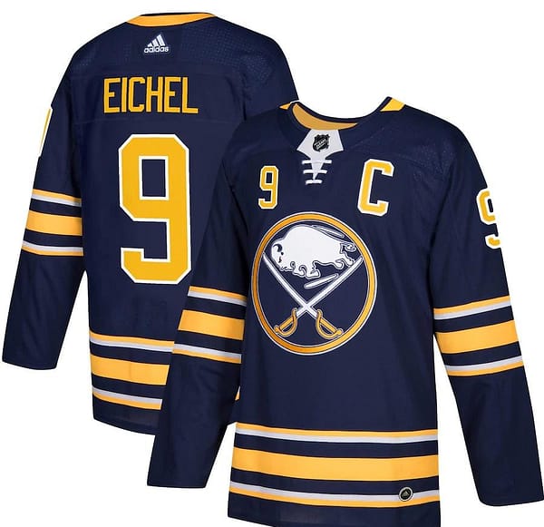 Women's Jack Eichel Home Player Team Jersey - Navy