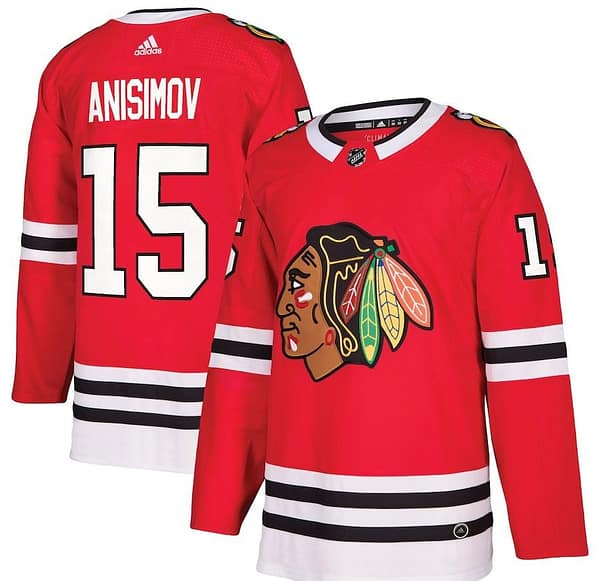 Women's Artem Anisimov Red Player Team Jersey