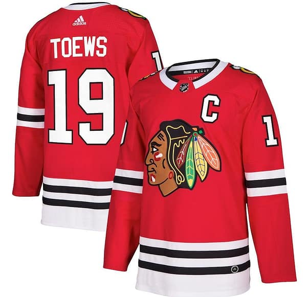 Women's Jonathan Toews Red Player Team Jersey